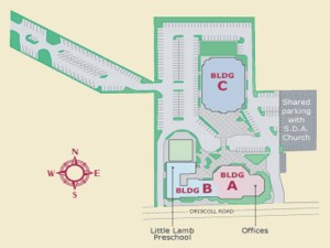 Bridges Church Facilities Map