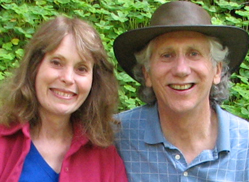 John & Joyce with hat